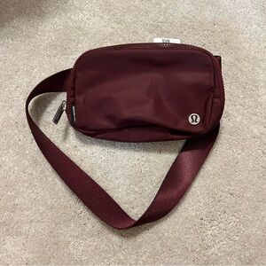 Lululemon Red Merlot Crossbody Bag